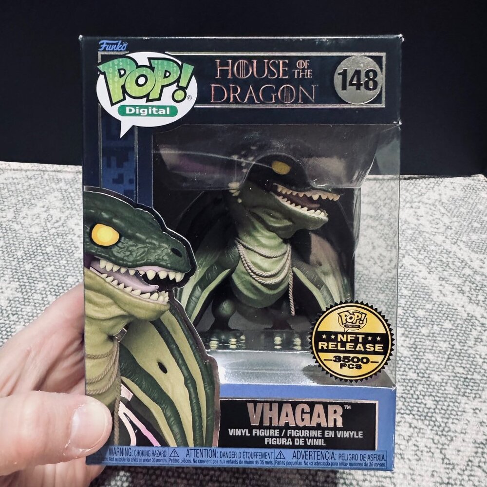 Funko Pop! Digital- House of the Dragon, Vhagar #148- 3500 PC NFT